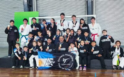 LA ESCUELA MUNICIPAL DE TAEKWONDO OLÍMPICO OBTUVO EL PRIMER PUESTO INSTITUCIONAL EN LA DÉCIMA EDICIÓN DEL TORNEO OPEN KINDS – COPA ARGENTINA