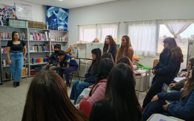 TALLER CON ESTUDIANTES DE LA ESCUELA SECUNDARIA N.º 9 EN EL MARCO DE LA SEMANA DE LA ESI