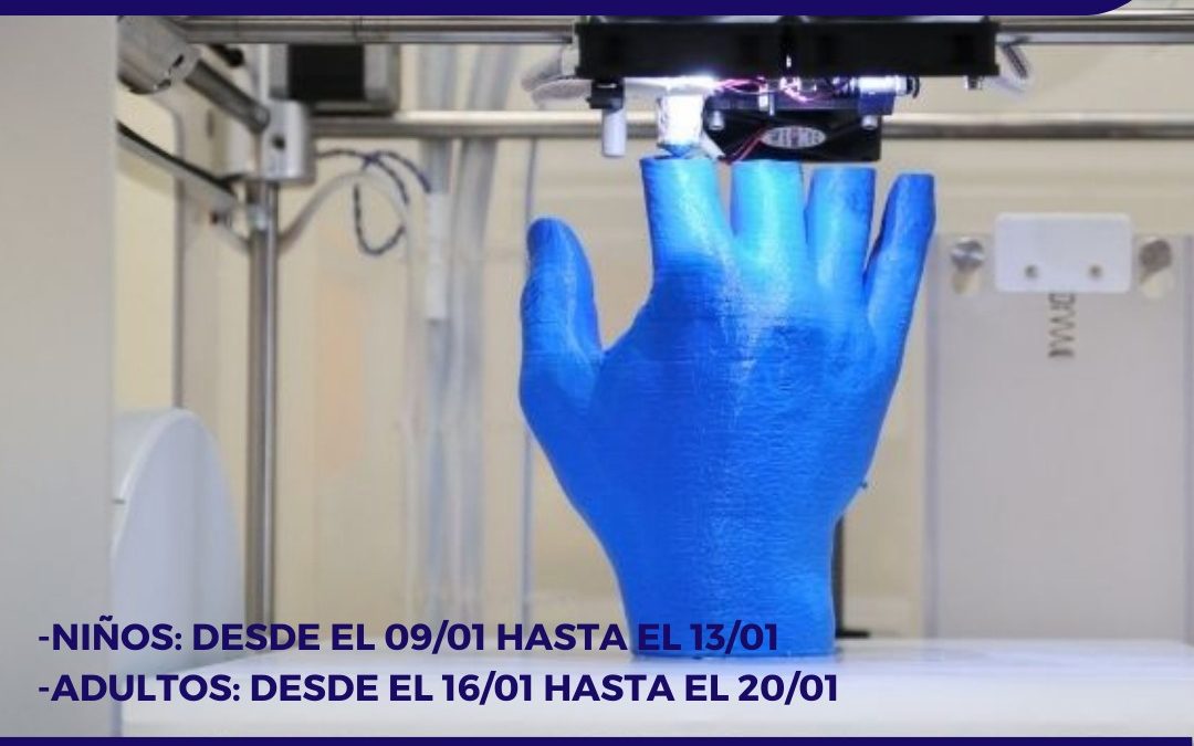 EL POLO CIENTÍFICO TECNOLÓGICO ABRIÓ LA INSCRIPCIÓN PARA UN TALLER DE DISEÑO E IMPRESIÓN 3D DESTINADO A NIÑOS/AS Y ADULTOS