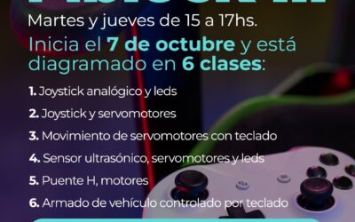 EL POLO CIENTÍFICO TECNOLÓGICO TIENE NUEVAS PROPUESTAS PARA EL MES DE OCTUBRE: ESTÁ ABIERTA LA INSCRIPCIÓN
