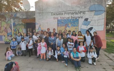 “ACORTANDO DISTANCIAS, ROMPIENDO BARRERAS”: SE REALIZARON CONTROLES DE SALUD Y TALLERES PREVENTIVOS EN LA ESCUELA Nº 16 DE LAS GUASQUITAS
