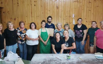 CON BUENA PARTICIPACIÓN SE REALIZÓ EL TALLER “ARCILLA Y VIDA” EN BERUTI