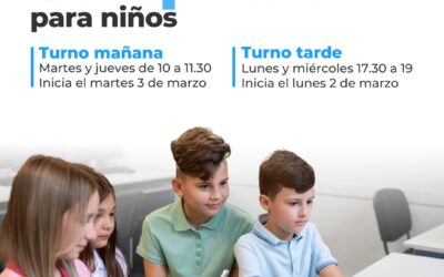 MÁS PROPUESTAS DEL POLO CIENTÍFICO TECNOLÓGICO: TALLERES DE COMPUTACIÓN Y PARA APRENDER A USAR EL CELULAR