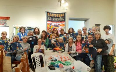 TALLER DE “COSTUREO AL ESPAÑOL”: DOS JORNADAS PARA APRENDER Y COMPARTIR CON MUY BUENA CONVOCATORIA