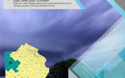 TALLER DE PLANIFICACIÓN PARA EL IMPACTO DE EVENTOS METEOROLÓGICOS ADVERSOS/EXTREMOS, EL SÁBADO PRÓXIMO (20) EN EL CENTRO CÍVICO