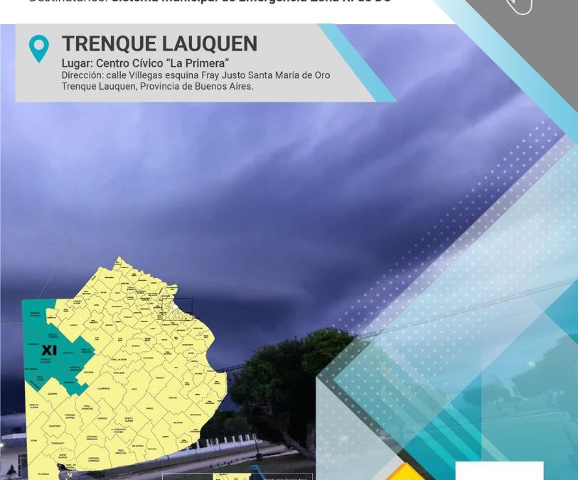 TALLER DE PLANIFICACIÓN PARA EL IMPACTO DE EVENTOS METEOROLÓGICOS ADVERSOS/EXTREMOS, EL SÁBADO PRÓXIMO (20) EN EL CENTRO CÍVICO