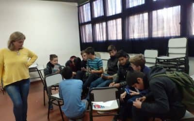 TALLER DE ESI CON CHICOS QUE CURSAN EL SEGUNDO AÑO EN LA ESCUELA TÉCNICA