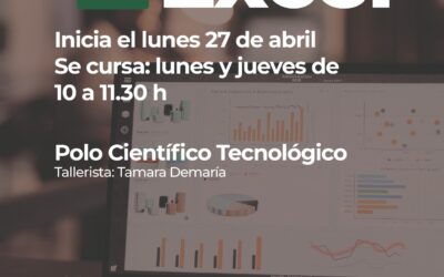 EL POLO CIENTÍFICO TECNOLÓGICO SUMA DOS PROPUESTAS: UN TALLER DE EXCEL Y UN LABORATORIO DE EXPRESIÓN