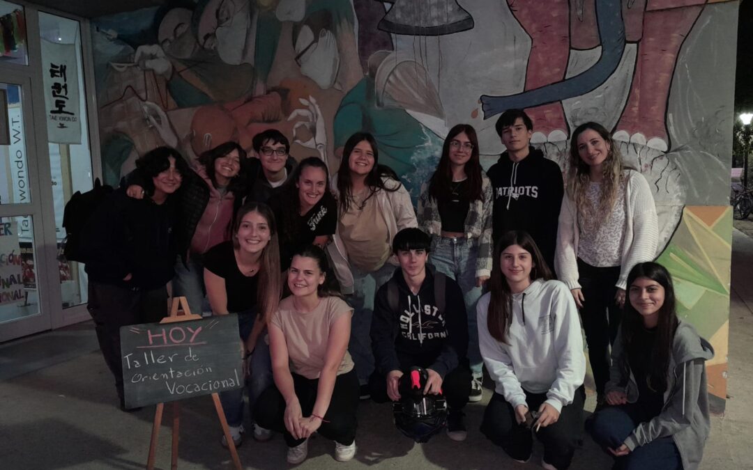 CIERRE DEL TALLER DE ORIENTACIÓN VOCACIONAL EN EL CIC DEL BARRIO PARQUE-CENTENARIO