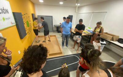 OTRA LINDA EXPERIENCIA EN EL POLO CIENTÍFICO TECNOLÓGICO: CON UNA MUESTRA DE TRABAJOS CULMINÓ HOY (VIERNES) EL TALLER DE ROBÓTICA INICIAL