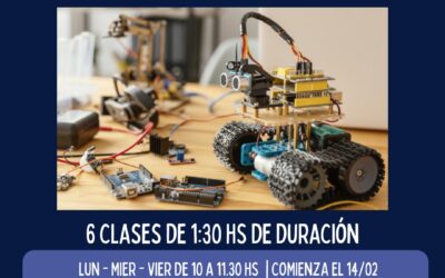 ESTÁ ABIERTA LA INSCRIPCIÓN A UN NUEVO TALLER DE ROBÓTICA INICIAL EN EL POLO CIENTÍFICO TECNOLÓGICO