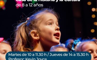 ESTÁ ABIERTA LA INSCRIPCIÓN AL TALLER DE TEATRO INFANTIL QUE SE DICTARÁ EN LA CASA DE LA HISTORIA Y LA CULTURA