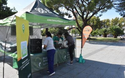 MES DEL COMPOSTAJE: SE REALIZÓ EN PLAZA SAN MARTÍN EL PRIMERO DE LOS TALLERES INFORMATIVOS
