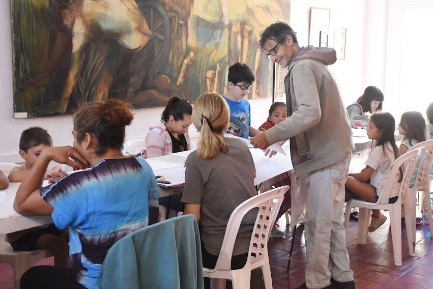 ESTÁ ABIERTA LA PREINSCRIPCIÓN AL TALLER DE VERANO DE DIBUJO Y PINTURA QUE DICTA EL PROFESOR IGNACIO RIBELOTTA