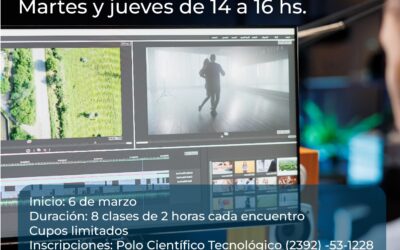 TALLER DE EDICIÓN DE VIDEO PARA EMPRENDEDORES: ESTÁ ABIERTA LA INSCRIPCIÓN