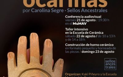 LA ESCUELA MUNICIPAL DE CERÁMICA REALIZARÁ UN TALLER INTENSIVO DE SELLOS OCARINAS, UNA CHARLA SOBRE SELLOS PRECOLOMBINOS, Y LA CONSTRUCCIÓN DE UN HORNO PEQUEÑO