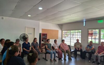 AMPLIA PARTICIPACIÓN EN EL TALLER SOBRE DIABETES EN EL CAPS AMEGHINO