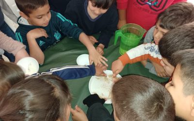 BROMATOLOGÍA MUNICIPAL DIO UN TALLER DE LAVADO DE MANOS A LOS CHICOS/AS QUE CONCURREN A LA CASA DEL NIÑO