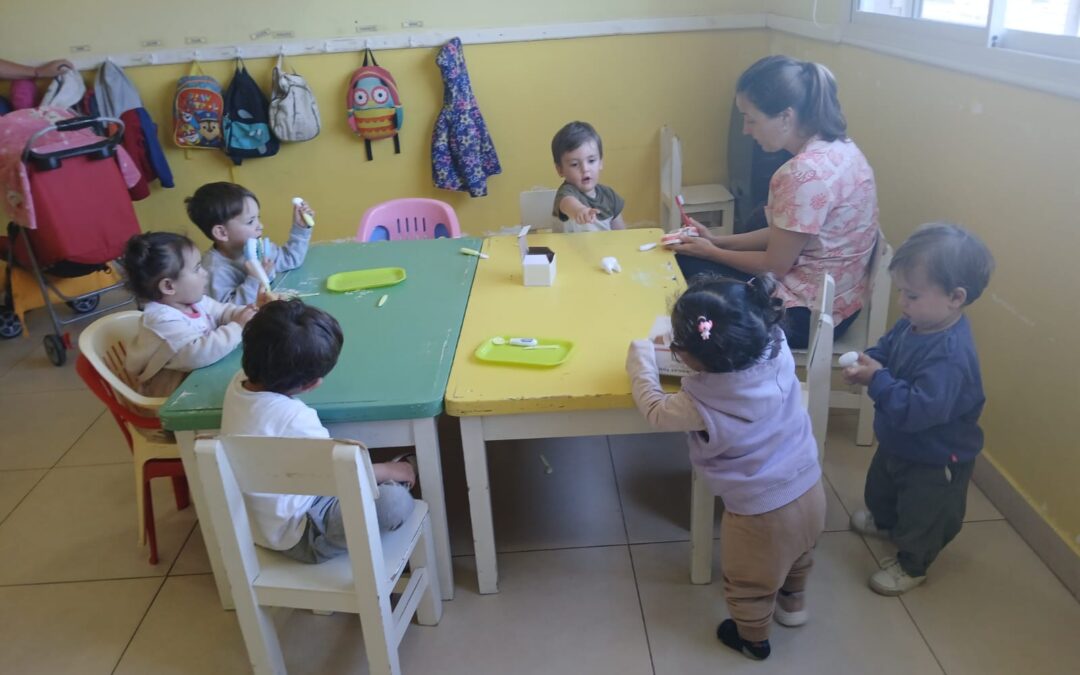 TALLER DE SALUD BUCAL EN EL JARDÍN MATERNAL MUNICIPAL NUBECITAS