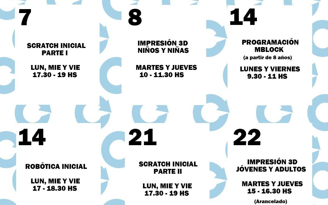 POLO CIENTÍFICO TECNOLÓGICO: ESTE MES COMIENZAN CURSOS DE SCRACHT INICIAL I Y II, ROBÓTICA INICIAL, PROGRAMACIÓN MBLOCK E IMPRESIÓN 3D