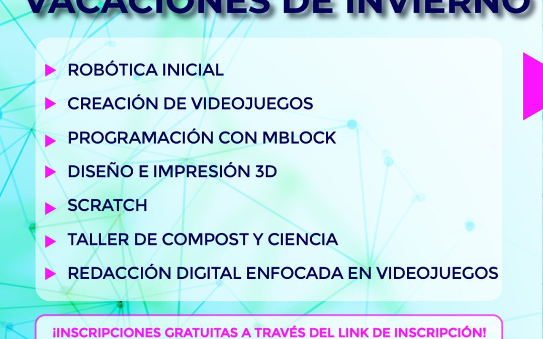 VACACIONES DE INVIERNO EN EL POLO, PARA DIVERTIRSE Y APRENDER CON SIETE TALLERES GRATUITOS PARA CHICOS/AS DE 6 AÑOS EN ADELANTE