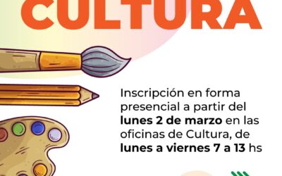 TALLERES ANUALES DE CULTURA: LA INSCRIPCIÓN ABRE EL PRÓXIMO LUNES (2 DE MARZO)