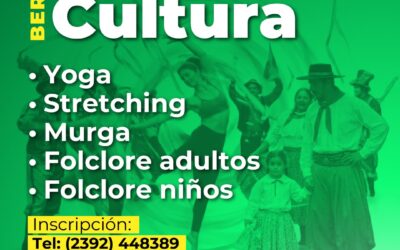 BERUTI: ABRE LA INSCRIPCIÓN A LOS TALLERES DE CULTURA