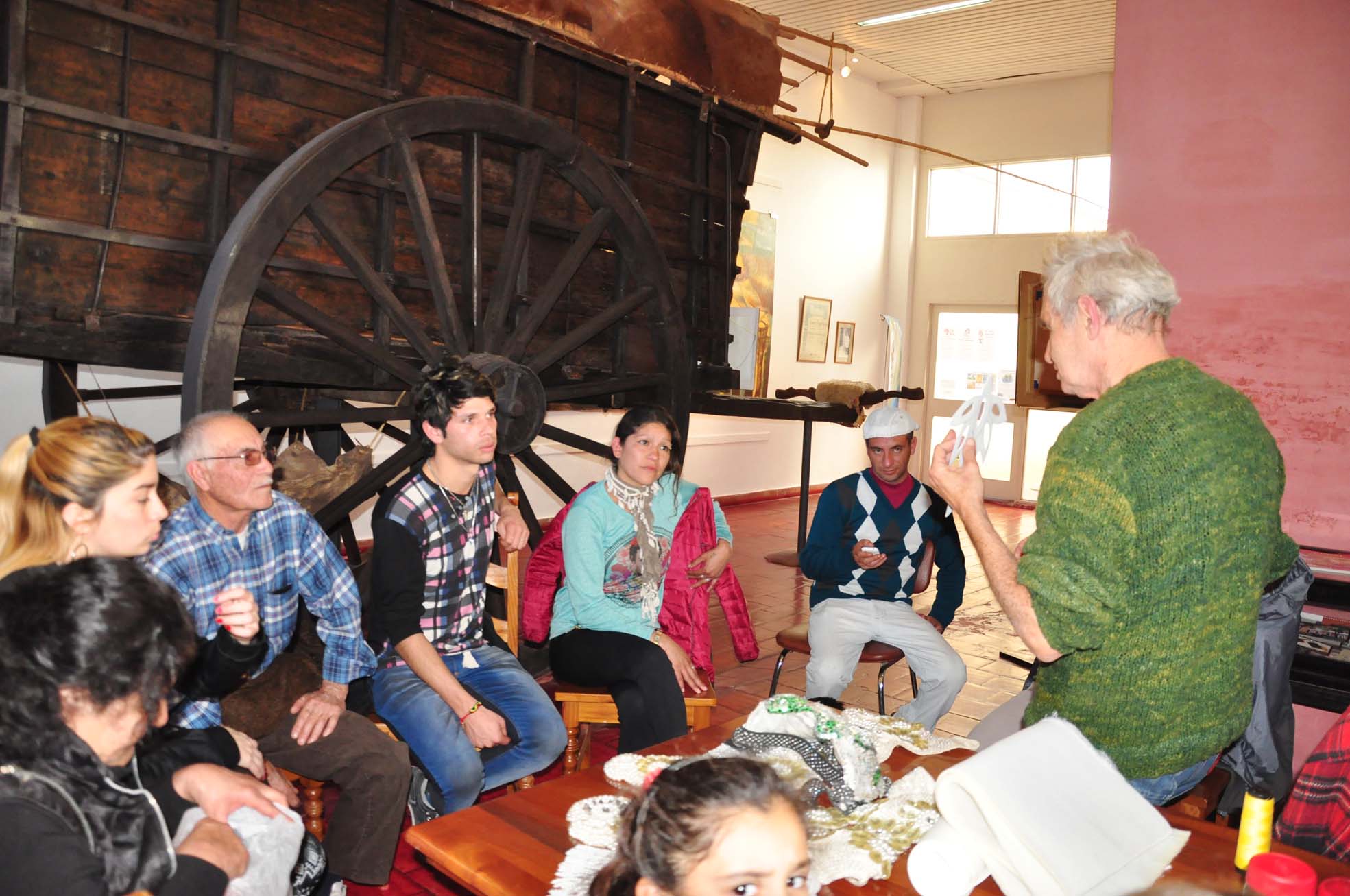 Se realizaron tres talleres sobre carnaval