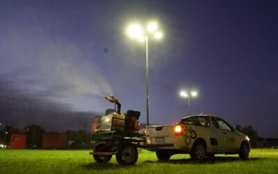 HIGIENE URBANA DEL MUNICIPIO REALIZÓ TAREAS DE PULVERIZACIÓN EN LA AMPLIACIÓN URBANA