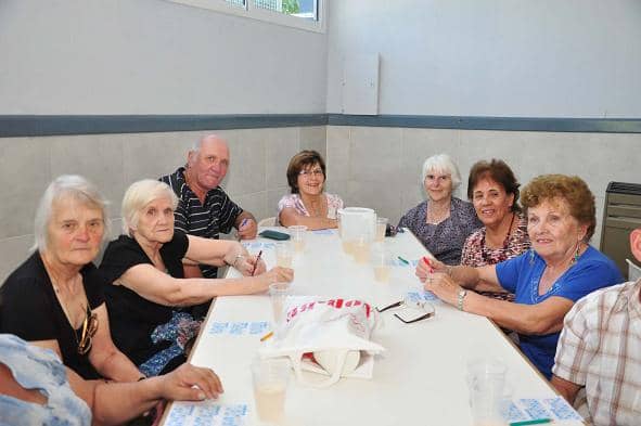 Actividad recreativa para adultos mayores