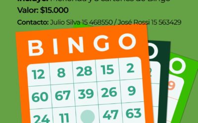 TÉ BINGO A BENEFICIO DE LA COOPERADORA DE CASA DEL NIÑO, EL DOMINGO 27 DE ABRIL