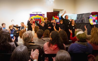 TARDE DE ASOMBROS Y SONRISAS EN LA MUESTRA DE TRABAJOS DE LOS CHICOS/AS DEL ESPACIO DE ENSEÑANZA Y PRÁCTICA EN EL TEATRO DE TÍTERES