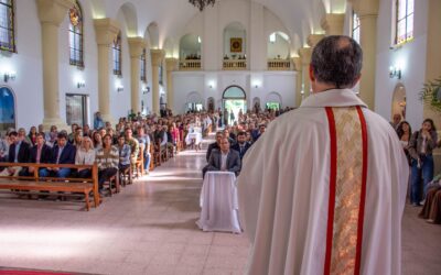 CON EL TEDEUM EN LA PARROQUIA COMENZARON LOS ACTOS CENTRALES POR EL 150º ANIVERSARIO DE TRENQUE LAUQUEN: UNA ACCIÓN DE GRACIAS POR LA PAZ Y EL BIEN COMÚN