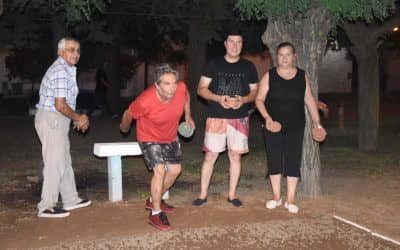 SUAREZ Y RUIZ FUERON LOS GANADORES DEL CAMPEONATO DE TEJO EN LAS OLIMPÍADAS DEL REENCUENTRO Y LA JUVENTUD