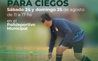 TENIS PARA CIEGOS: “COPA JORGE PLANES”, EL SÁBADO 24 Y DOMINGO 25 EN TRENQUE LAUQUEN