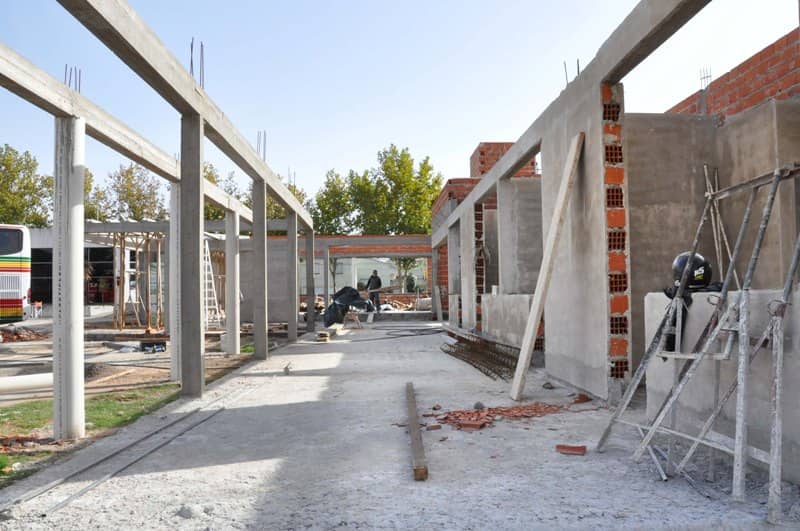 Avanza la obra de la Terminal de Omnibus