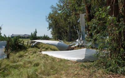 Provincia otorgó chapas y tirantes para damnificados por el tornado