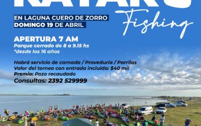 8VO TORNEO DE KAYAK FISHING EN LA LAGUNA CUERO DE ZORRO, EL DOMINGO 19 DE ABRIL