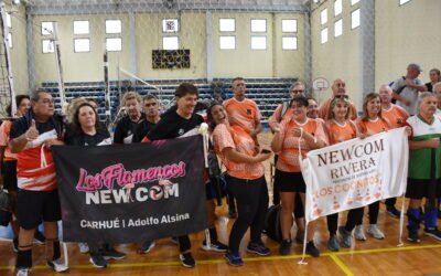 148° ANIVERSARIO: EN UN POLIDEPORTIVO COLMADO Y CON TODA LA ENERGÍA, ARRANCÓ HOY (SÁBADO) EL 2° TORNEO DE LA LIGA REGIONAL DE NEWCOM