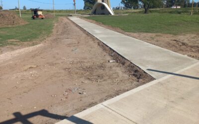 CON EL FIN DE MODERNIZAR EL ESPACIO Y ASEGURAR LAS CONDICIONES DE ACCESIBILIDAD, EL MUNICIPIO TRABAJA EN EL SECTOR DONDE ESTÁ EMPLAZADA LA VIRGEN DEL DESIERTO