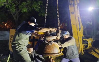 SE RESTABLECE EL SERVICIO DE AGUA EN LA CIUDAD LUEGO DE REALIZAR LA PRIMERA ETAPA DE LOS TRABAJOS EN LA COPA