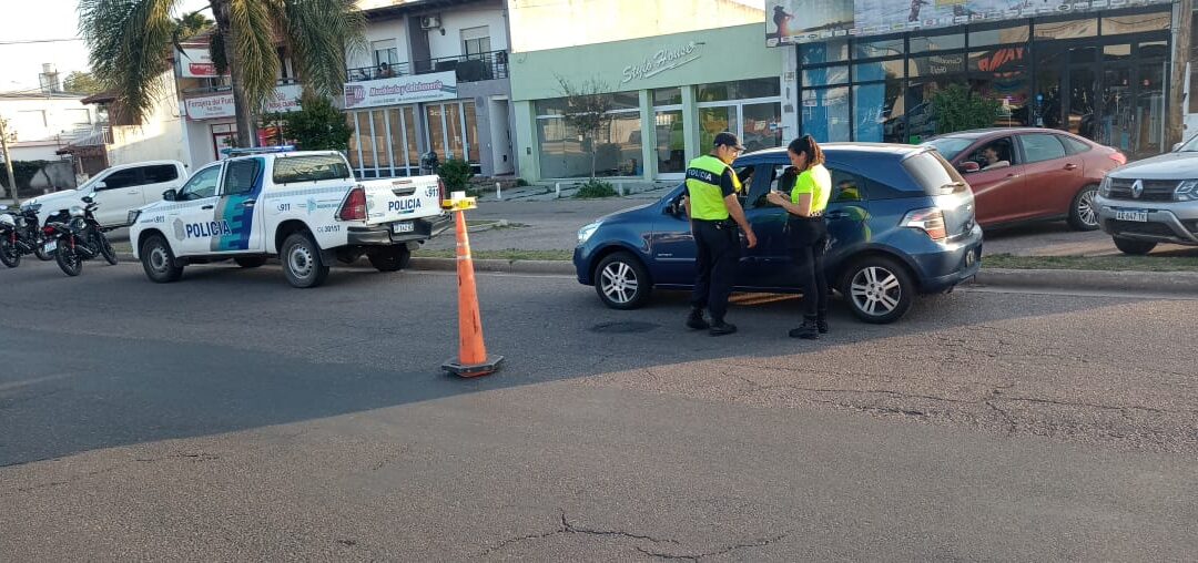 SIGUEN LOS CONTROLES DE TRÁNSITO Y EL TRABAJO DE PREVENCIÓN EN DISTINTOS SECTORES DE LA CIUDAD: OPERATIVOS DE LA ÚLTIMA SEMANA