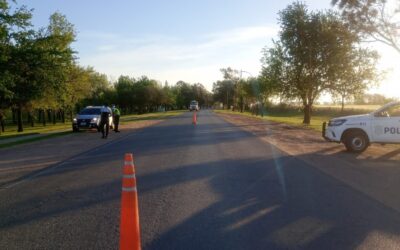 SIGUE EL TRABAJO DE PREVENCIÓN Y CONTROLES DE TRÁNSITO EN DISTINTOS PUNTOS DE LA CIUDAD: OPERATIVOS DE LA ÚLTIMA SEMANA