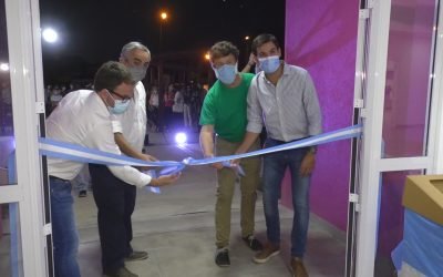 EL MUNICIPIO DEJÓ INAUGURADO EN 30 DE AGOSTO EL NUEVO CENTRO SOCIAL Y CULTURAL DR. JORGE BARRACCHIA, UN LUGAR DE ENCUENTRO E INTEGRACIÓN
