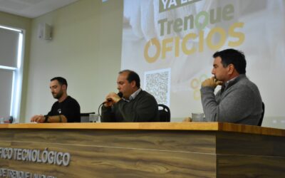 EL MUNICIPIO PRESENTÓ “TRENQUE OFICIOS”, UNA HERRAMIENTA DIGITAL QUE VINCULA A USUARIOS Y TRABAJADORES DE OFICIOS