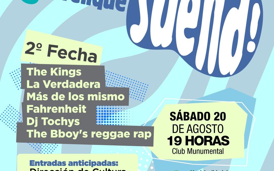 TRENQUE SUENA: YA ESTÁ LA GRILLA DE LAS BANDAS PARA LA SEGUNDA FECHA DEL FESTIVAL, EL SÁBADO 20 DE AGOSTO