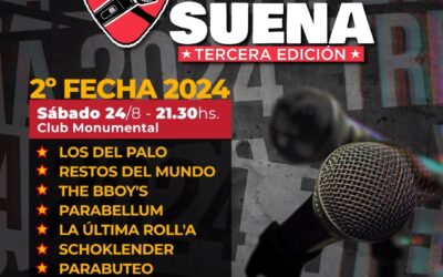 SE VIENE LA SEGUNDA FECHA DEL FESTIVAL TRENQUE SUENA 2024: SERÁ ESTE SÁBADO (24) EN EL CLUB MONUMENTAL CON LA ACTUACIÓN DE SIETE BANDAS