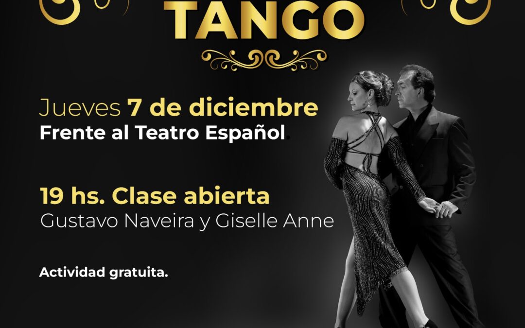 TRENQUE TANGO, POR LA VUELTA: SE VIENE LA II EDICIÓN EN EL TEATRO ESPAÑOL CON EL ESPECTÁCULO DE CECILIA MILONE Y ADEMÁS HABRÁ CLASE Y MILONGA ABIERTA GRATUITA