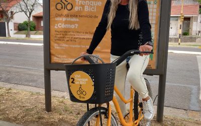 “VIVÍ TRENQUE EN BICI”, UN SERVICIO GRATUITO PARA MOVERSE POR LA CIUDAD QUE SIGUE SUMANDO USUARIOS