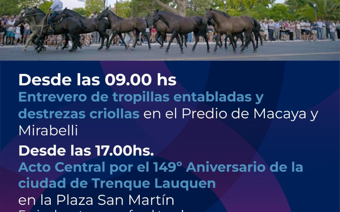 149° ANIVERSARIO: HABRÁ DESTREZAS ECUESTRES Y ENTREVERO DE TROPILLAS ENTABLADAS EN EL PREDIO DE MACAYA Y MIRABELLI, AUNQUE SE SUSPENDE LA CLASIFICATORIA A JESÚS MARÍA 2026 POR CUESTIONES CLIMÁTICAS